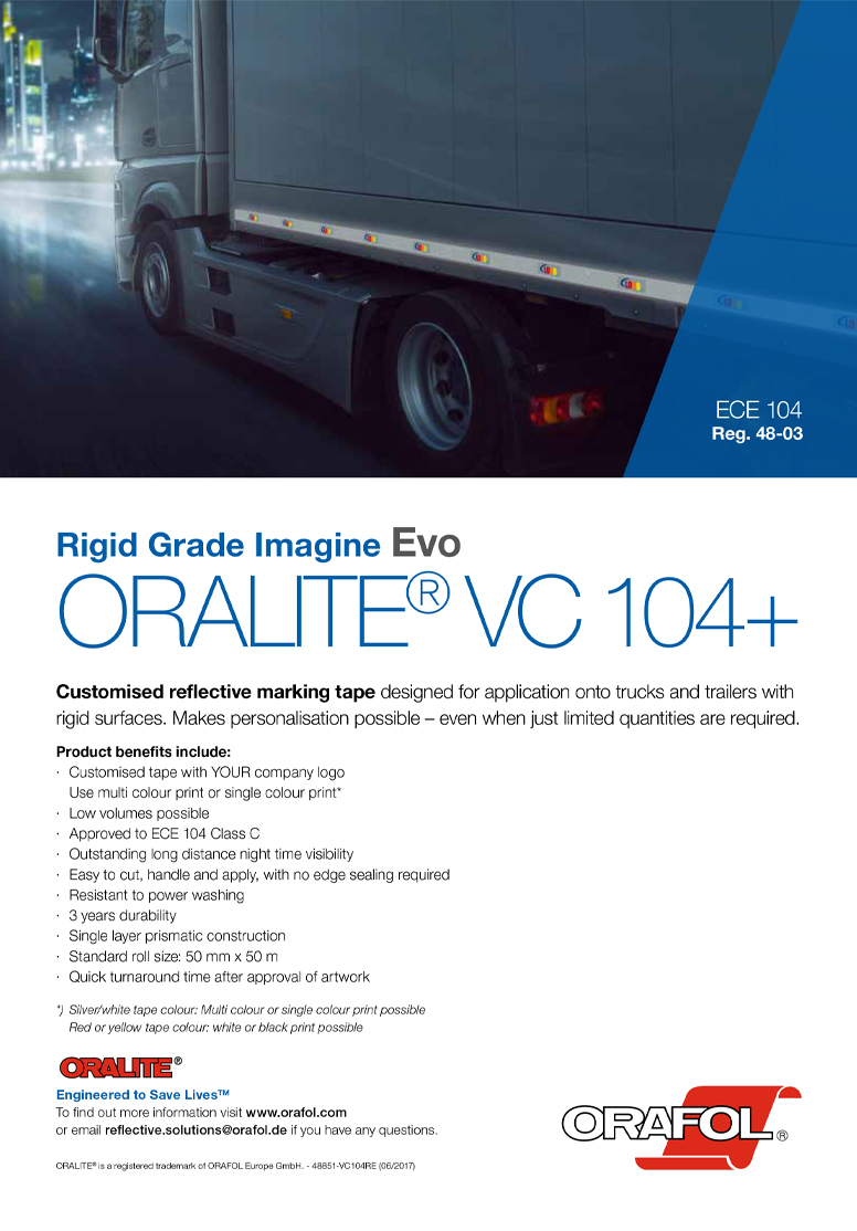 Oralite vc104plus rigid grade imagine evo Technical data sheet