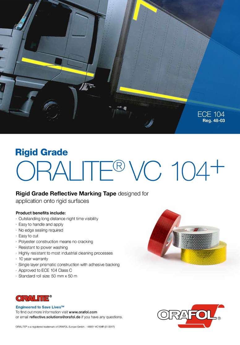 VC104+ Rigid Grade Flyer