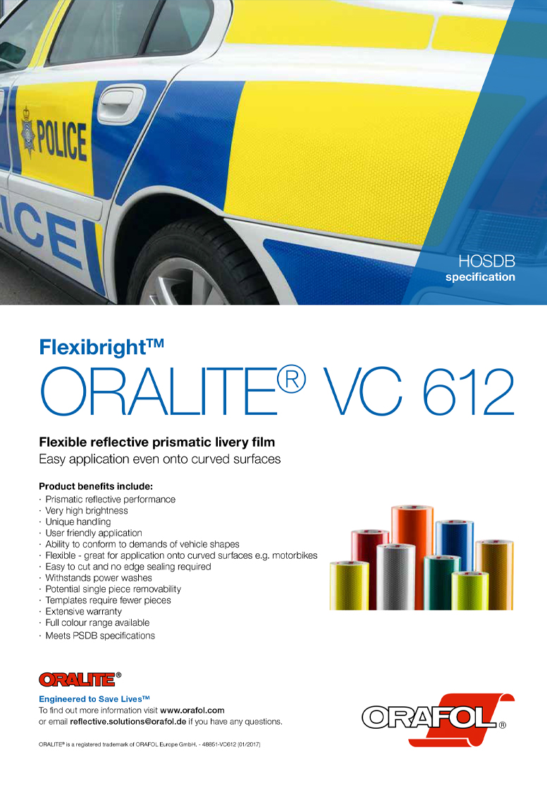 Oralite vc612 flexibright product-sheet