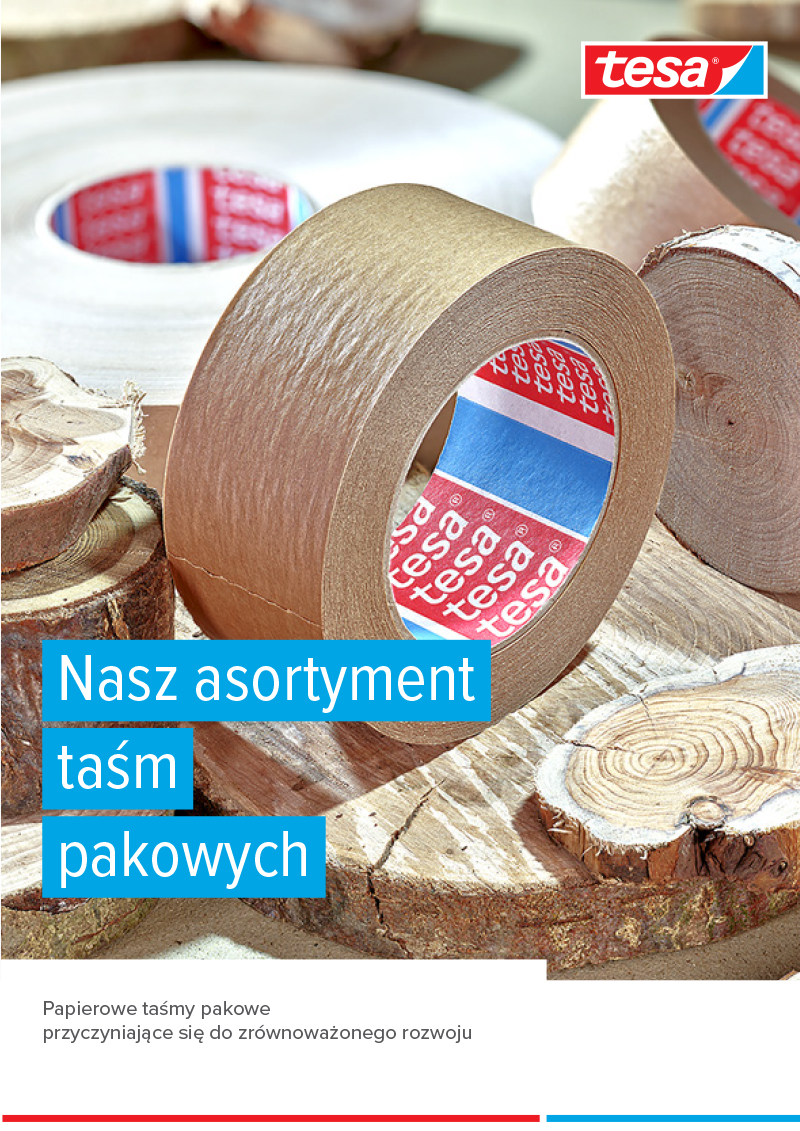 Taśmy pakowe ekologiczne Tesa