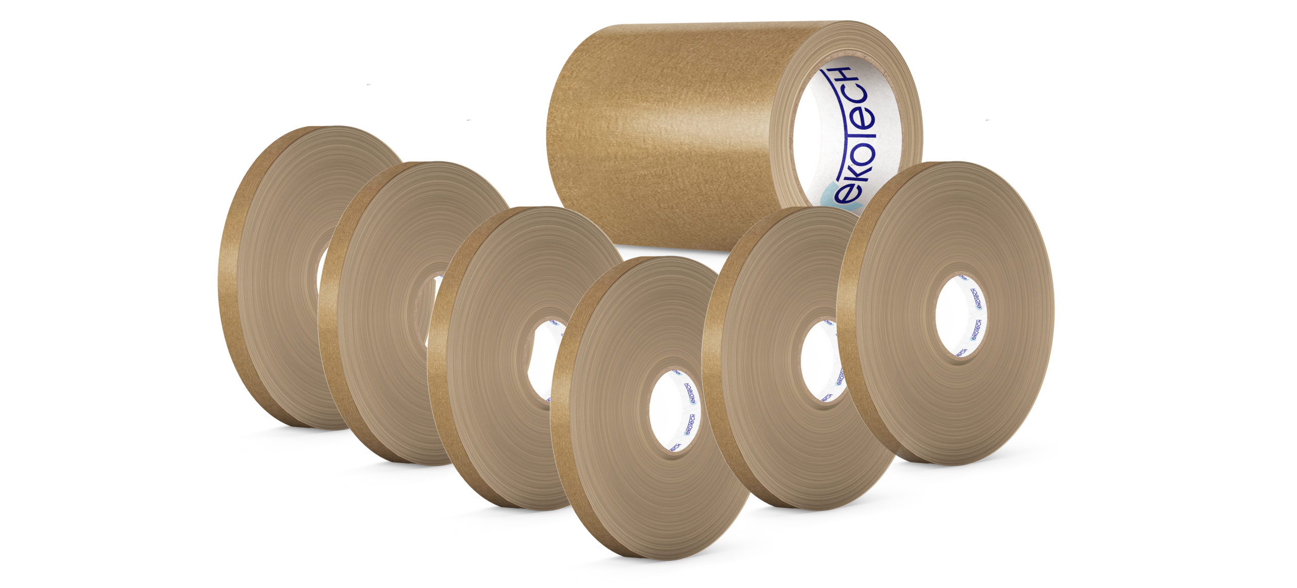 Spooling material into cross-wound rolls