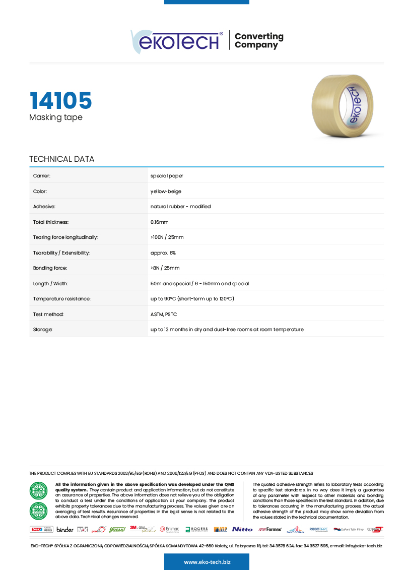 Ruban de masquage 14105