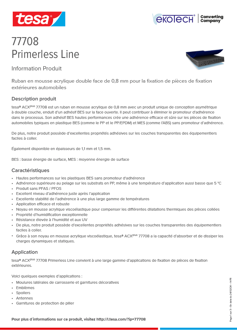 tesa® ACXplus 77708