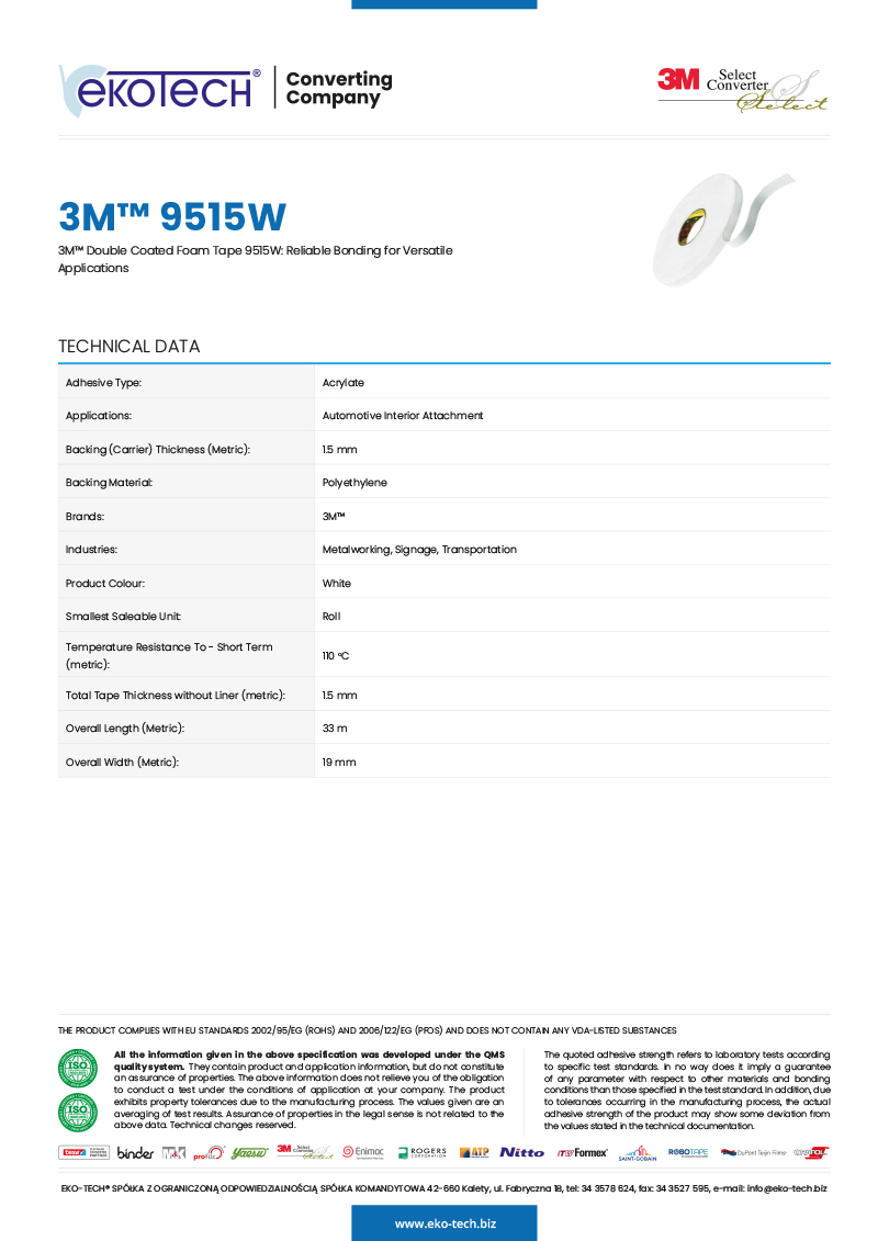 3M 9515w