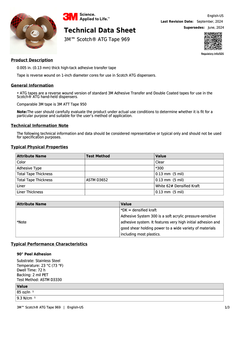 Scotch ATG 969