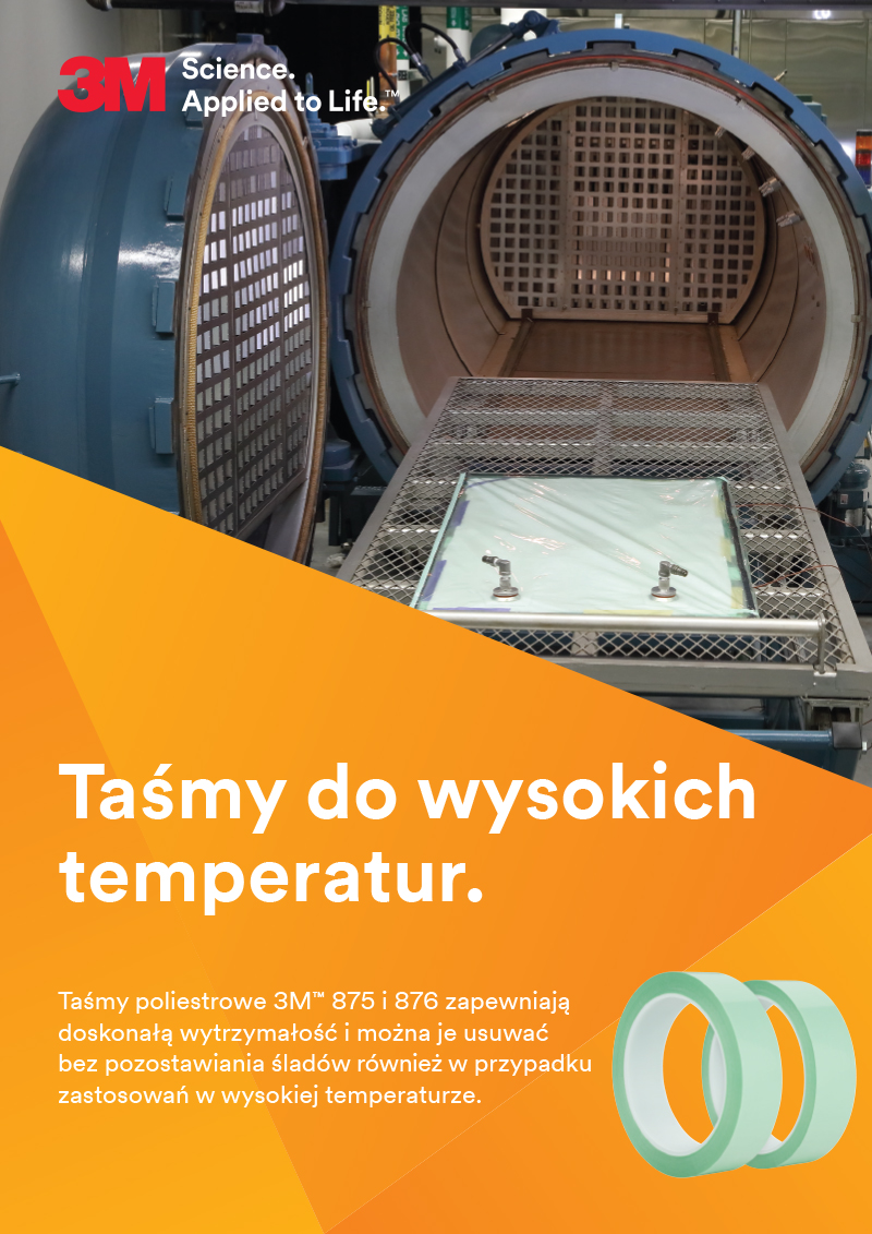 Taśmy do wysokich temperatur 3M