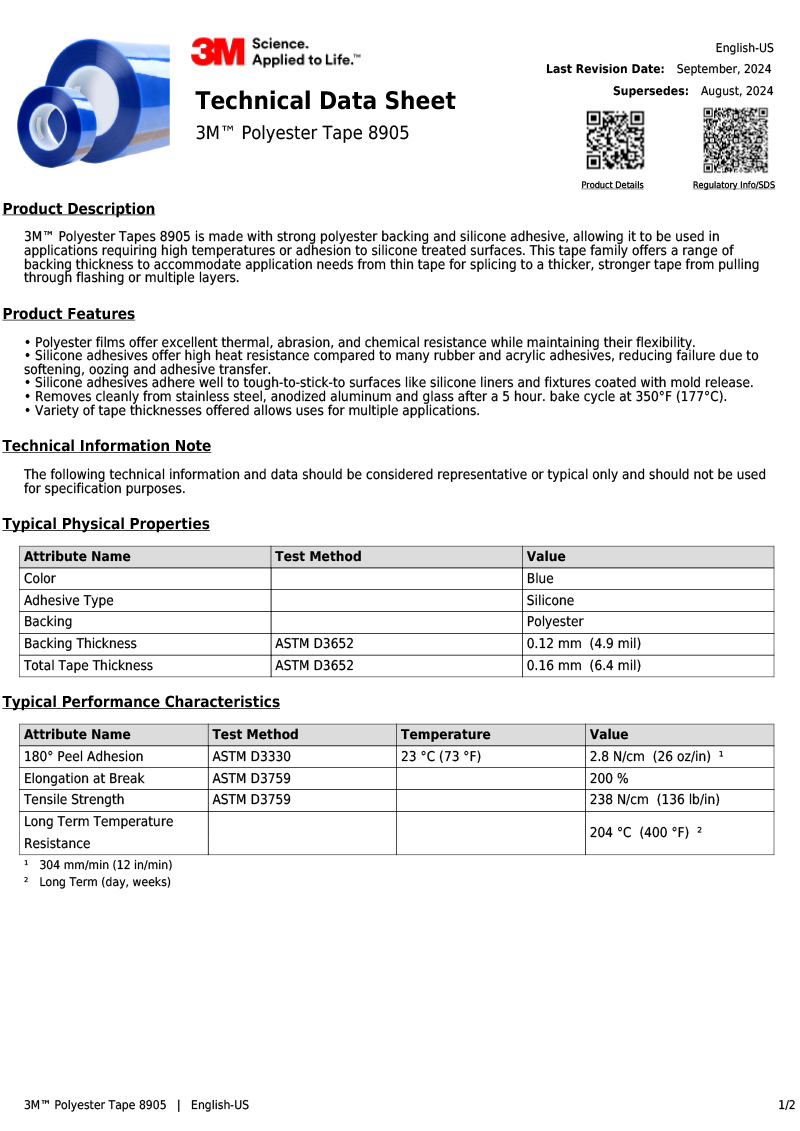 3M-Polyester-Tape-8905.pdf