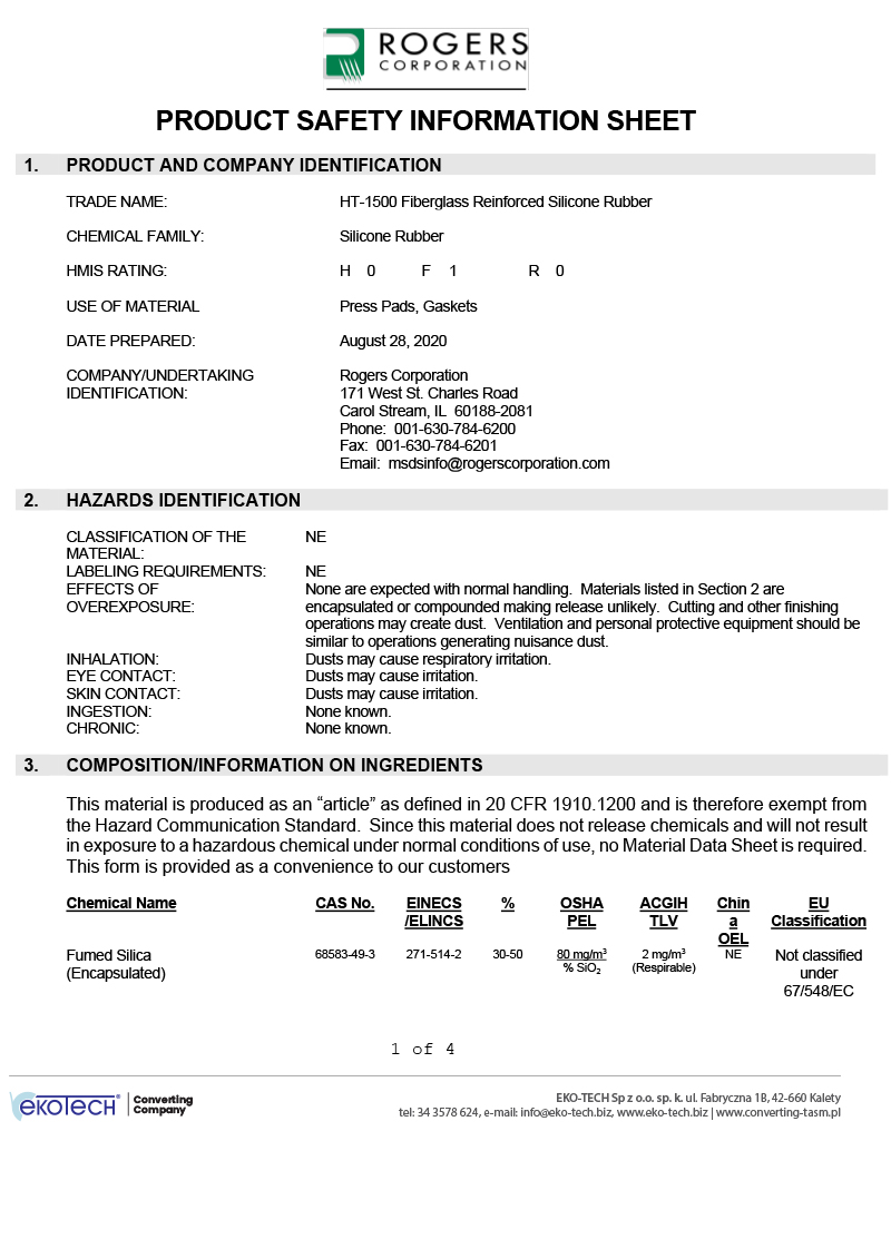 PSIS-BISCO-Silicones-HT-1500-Ekotech