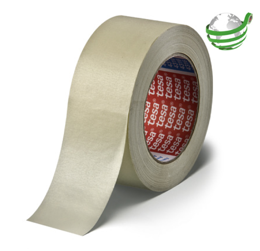 tesa® 4316 Cienka taśma maskująca z papieru krepowanego, odporna na temperaturę do 100°C