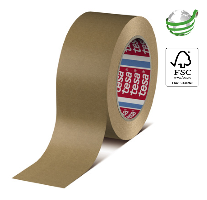 tesa® 4513 Taśma pakowa papierowa o wysokiej jakości