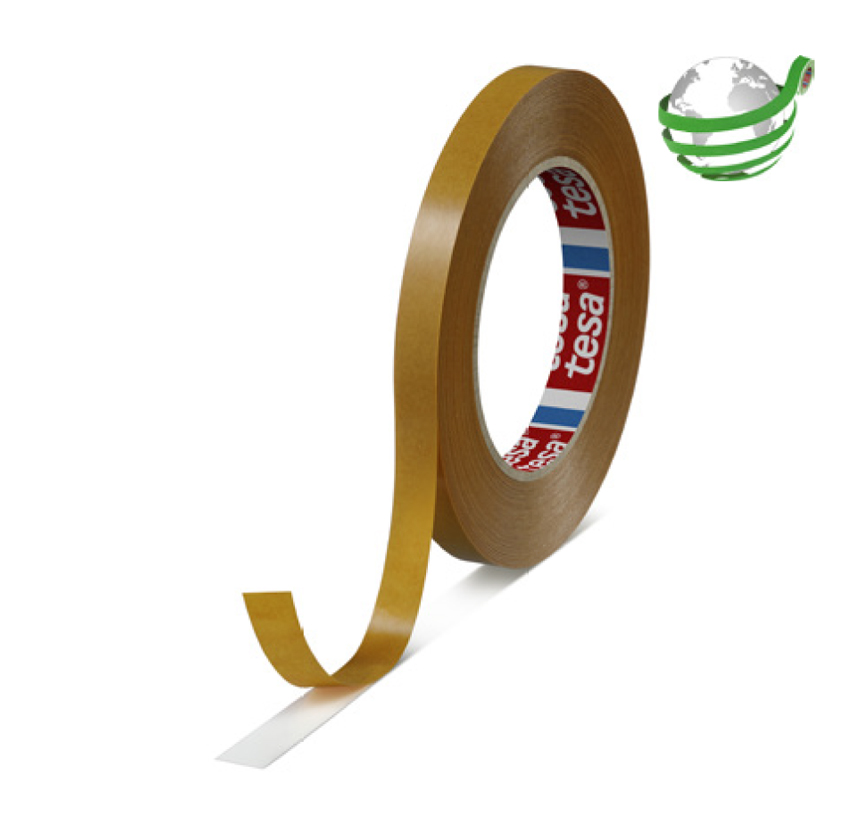 tesa® 4959 100 µm dwustronna, przezroczysta taśma premium z włókniny