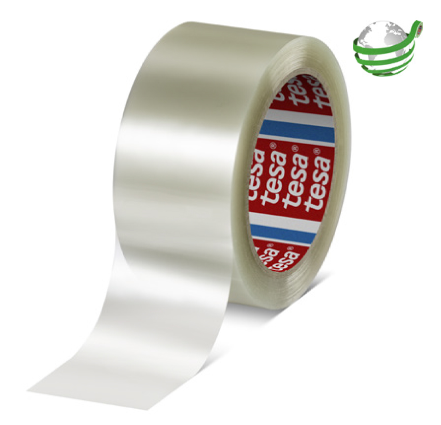 tesa® 60416 Cicha taśma opakowaniowa z recyklingowanego poliestru