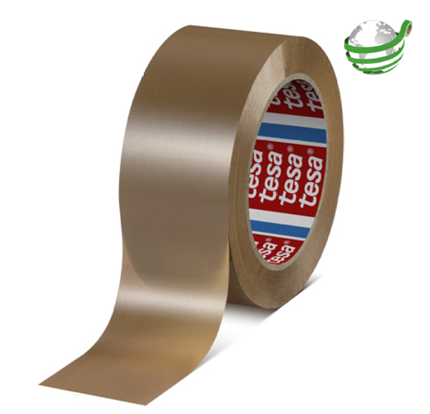 tesa® 60418 Cienka taśma opakowaniowa z recyklingowanego PET