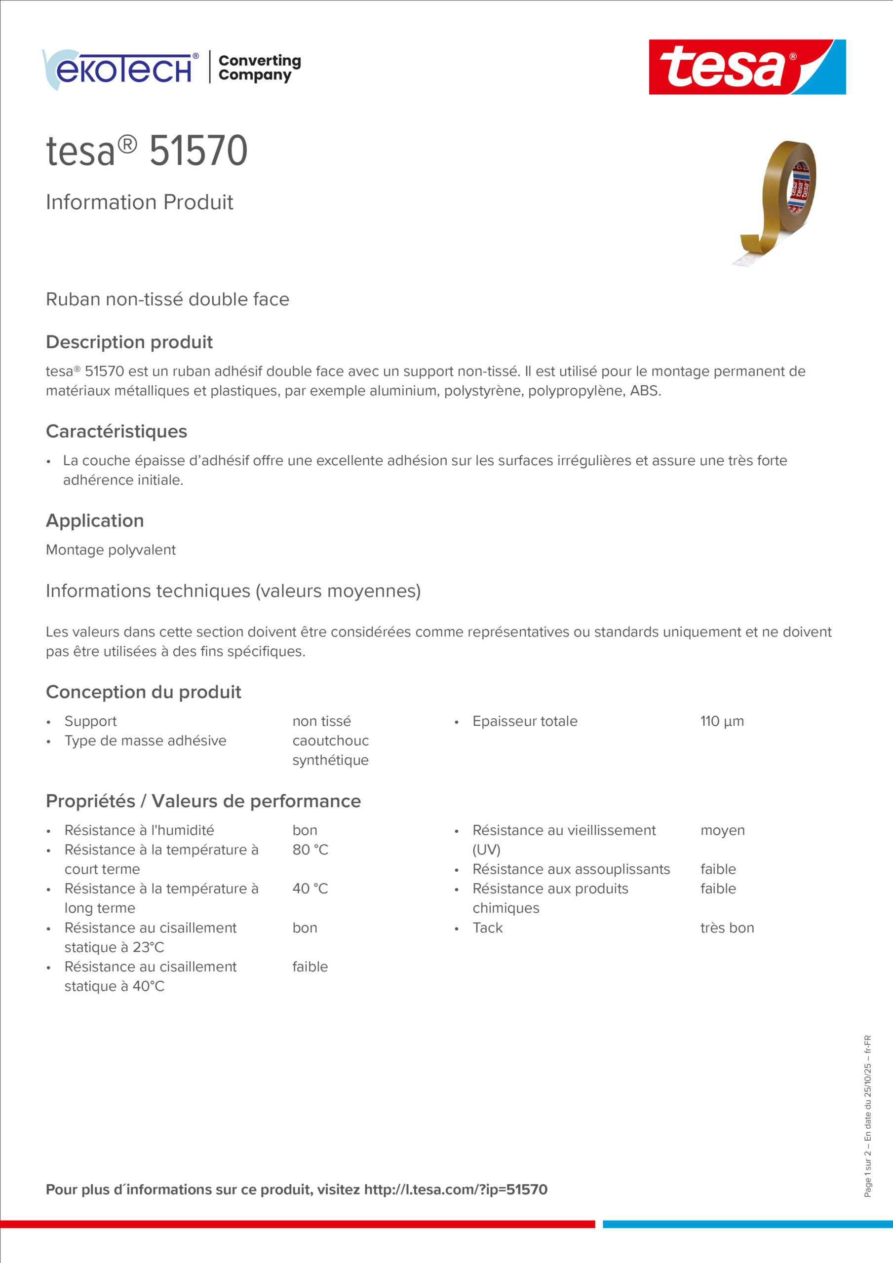 Eko-Tech Converting Company - converting-tasm-tasmy-dwustronne-tesa-51570-fr