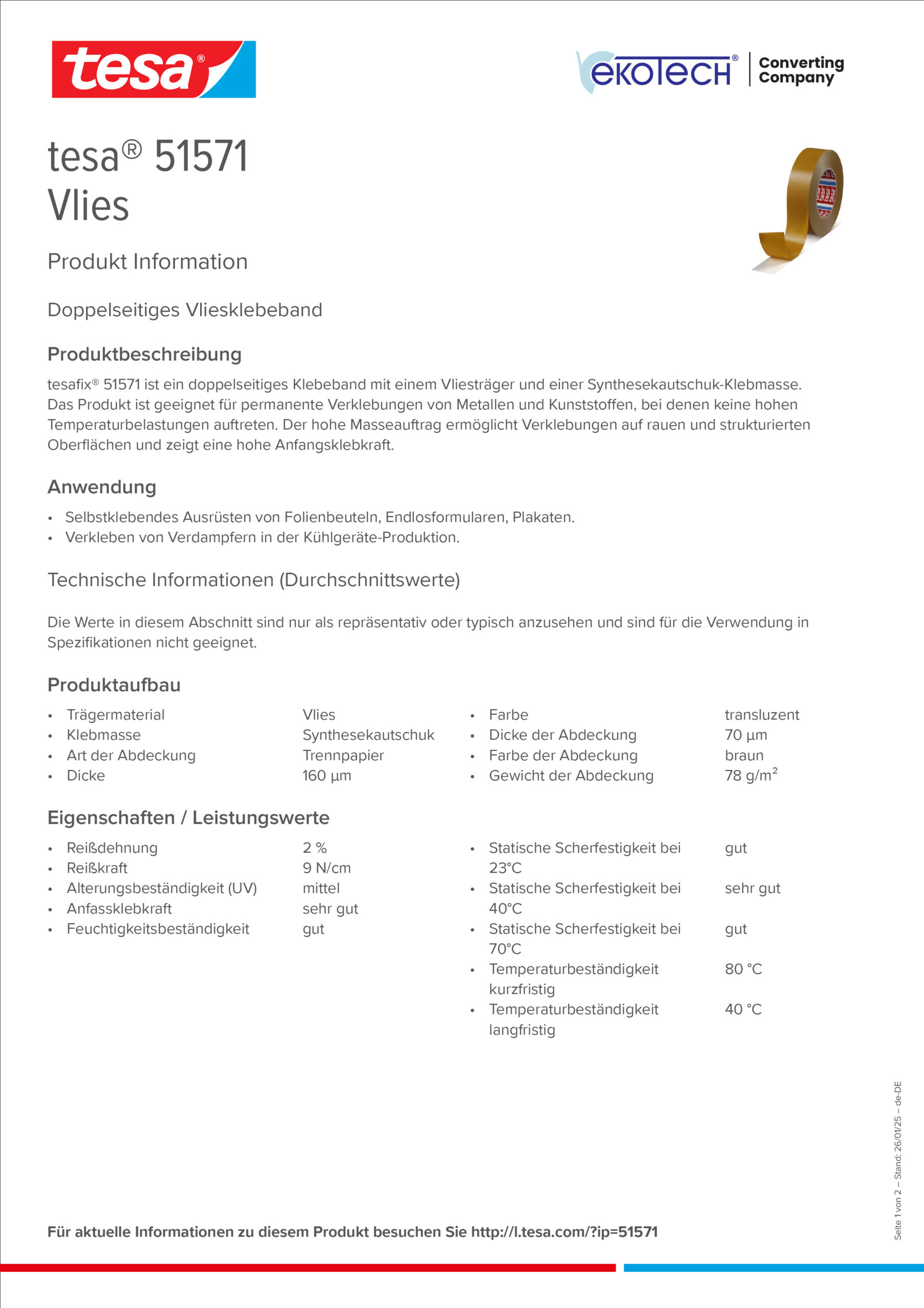 Eko-Tech Converting Company - converting-tasm-tasmy-dwustronne-tesa-51571-de