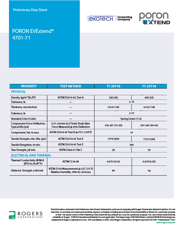 17-501-PORON-EVExtend-4701-71-Preliminary-Data-Sheet_ekotech.pdf
