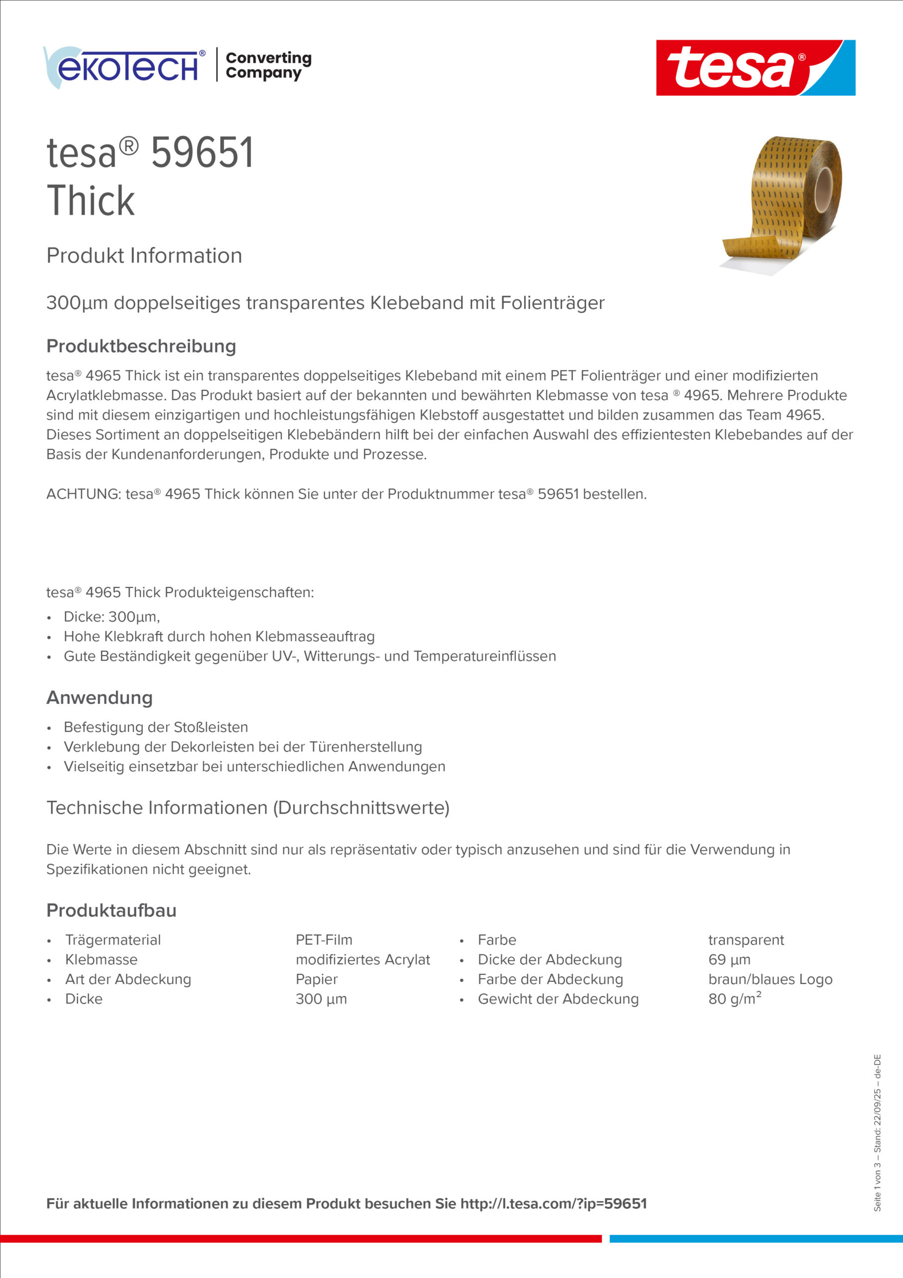 Eko-Tech Converting Company - converting-tasm-tasmy-dwustronne-tesa-59651-de