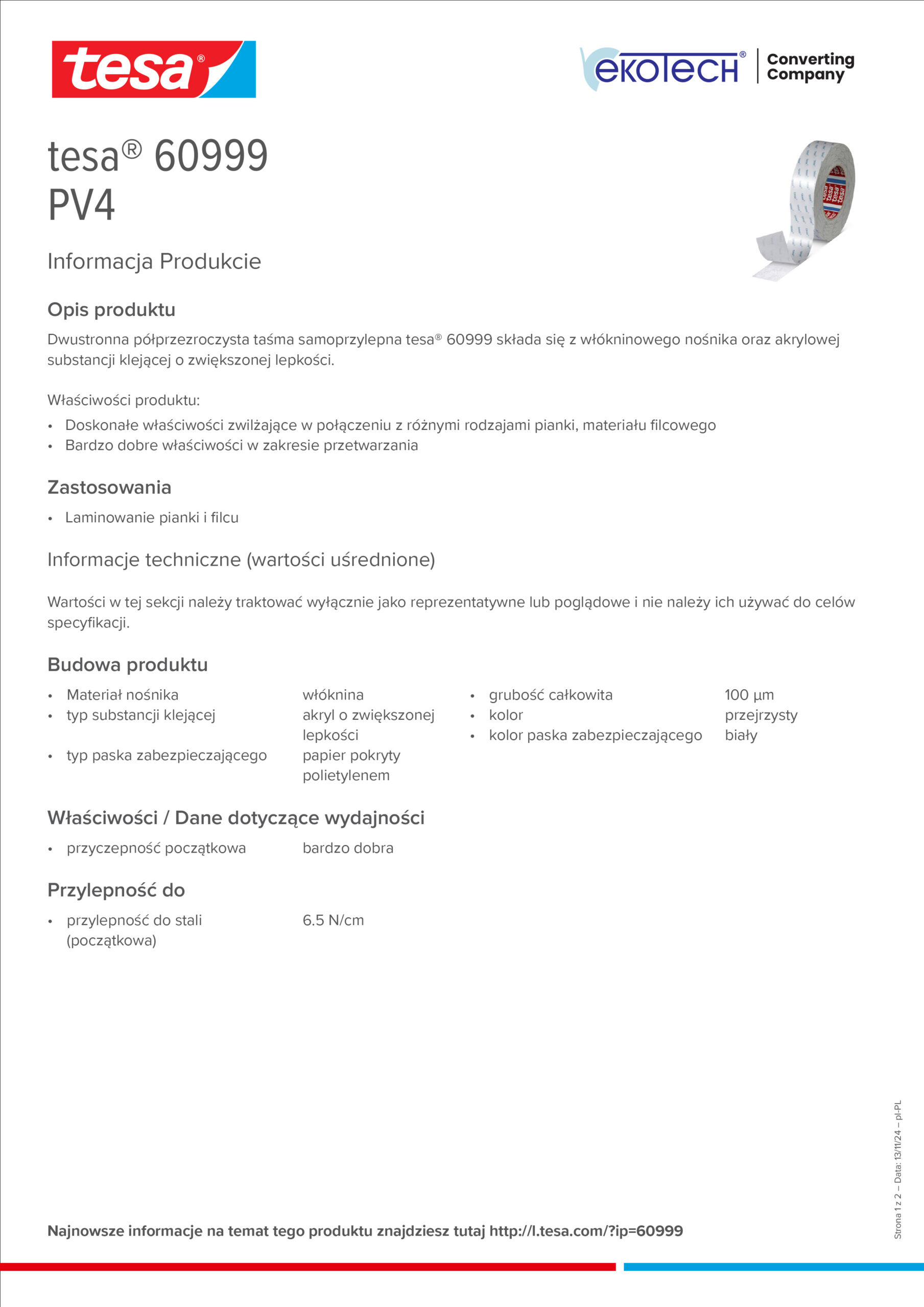 Product-information_tesa®-60999_pl-PL-ekotech