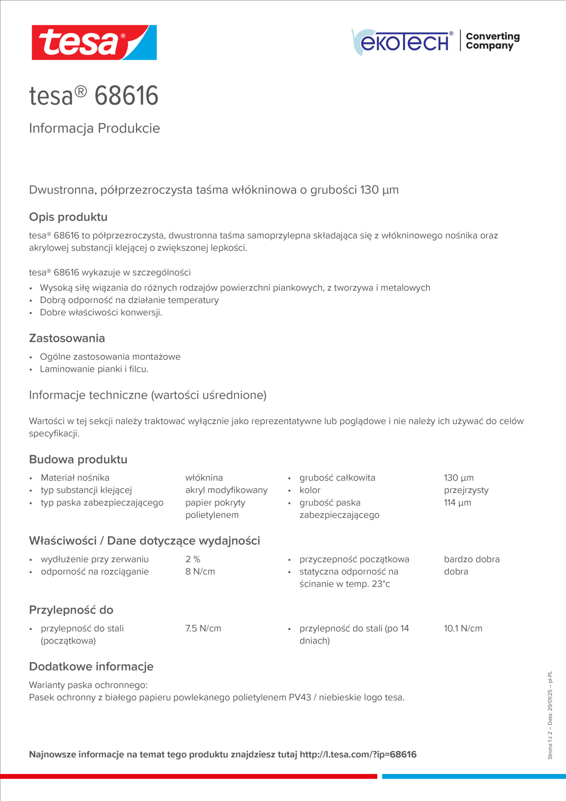 Product-information_tesa®-68616_pl-PL-ekotech