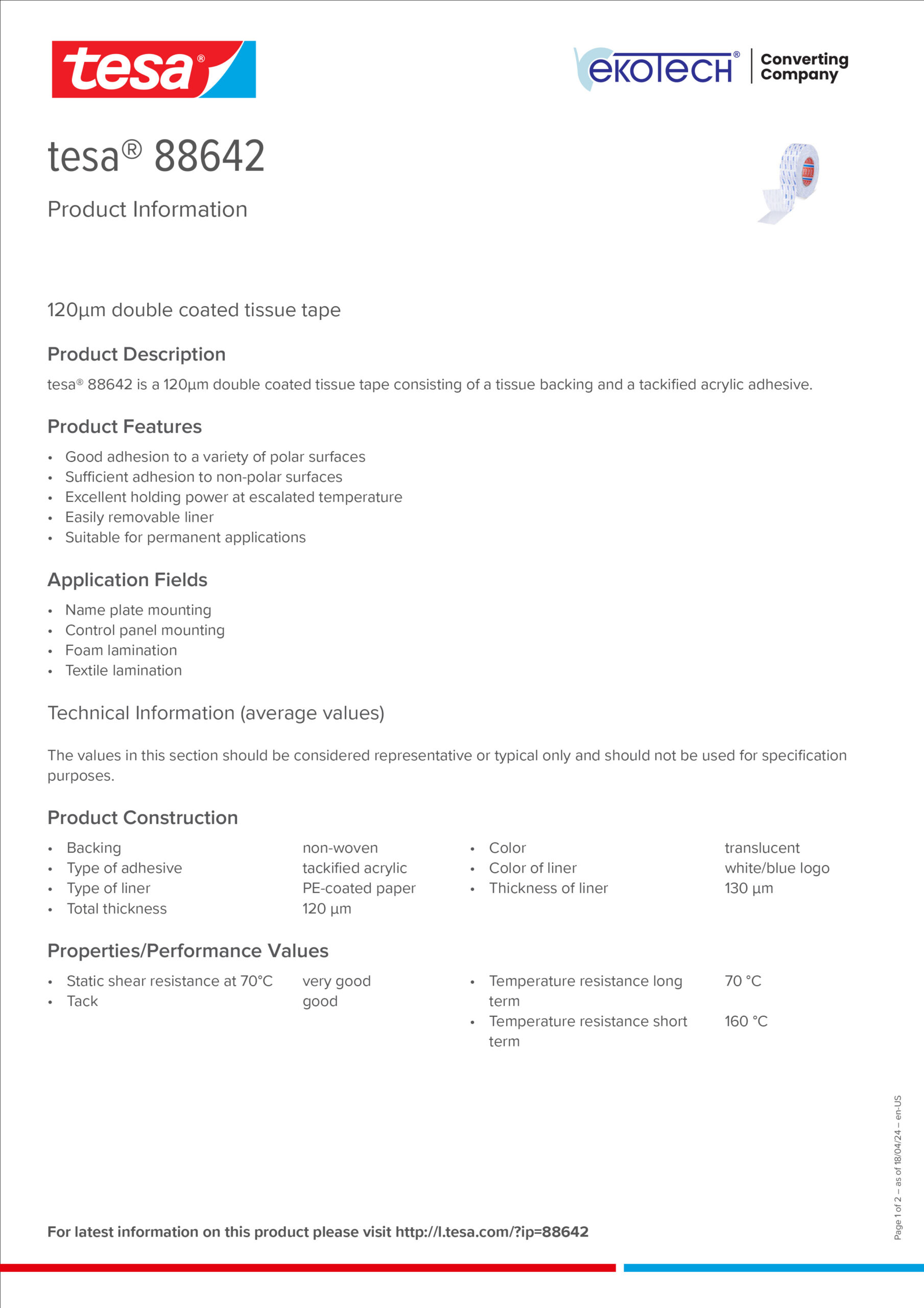 Product-information_tesa®-88642_en-ekotech