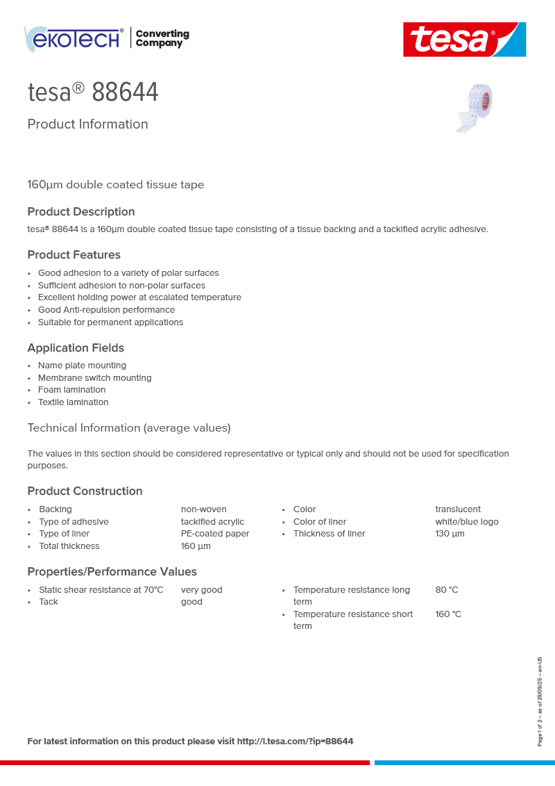 Product-information_tesa®-88644_en-ekotech