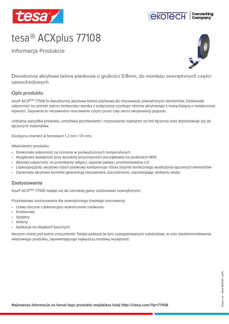 Product-information_tesa®-ACXplus-77108_pl-PL-ekotech