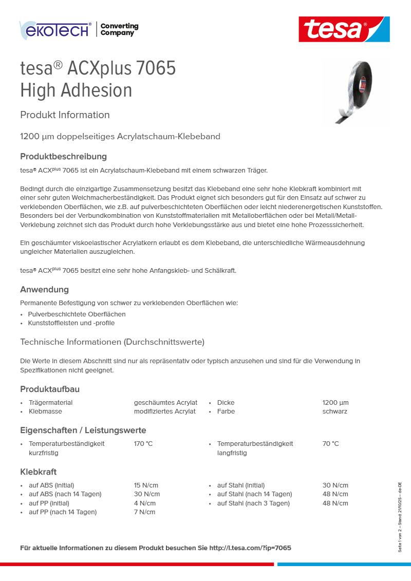 Product-information_tesa®-ACXplus-07065_de-DE-ekotech