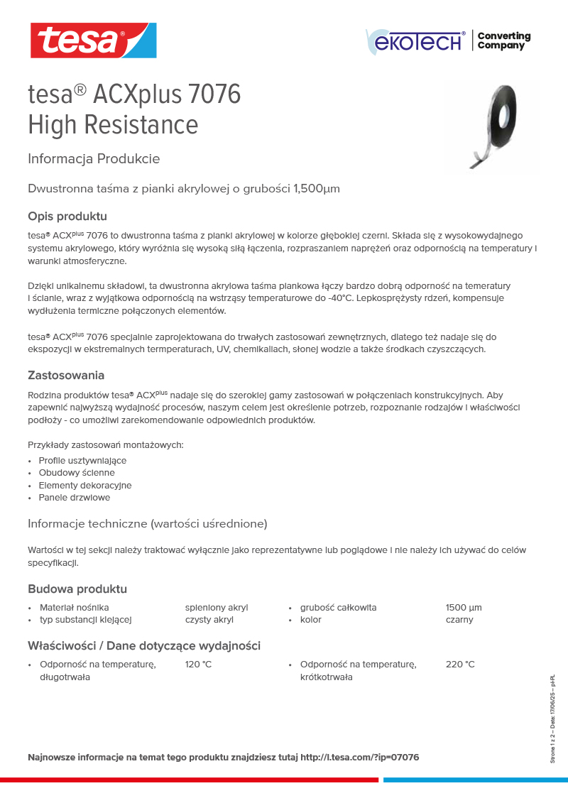 Product-information_tesa®-ACXplus-07076_pl-PL-ekotech