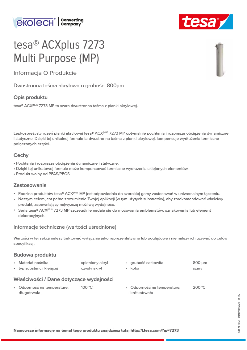 Product-information_tesa®-ACXplus-07273_pl-PL-ekotech