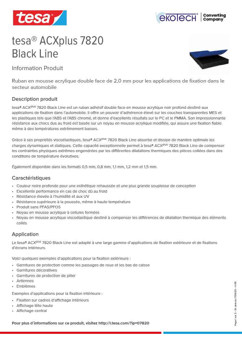 Product-information_tesa®-ACXplus-07820_fr-FR-ekotech