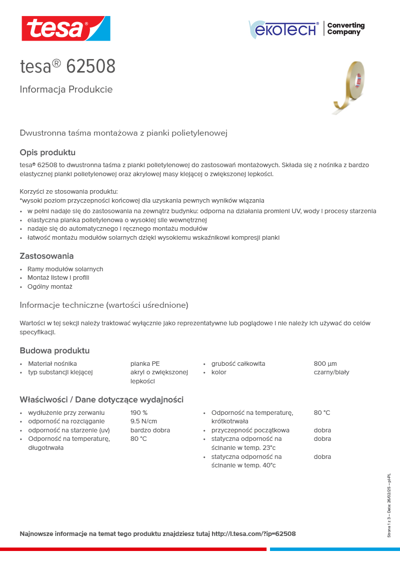 Product-information_tesa®-62508_pl-PL-ekotech