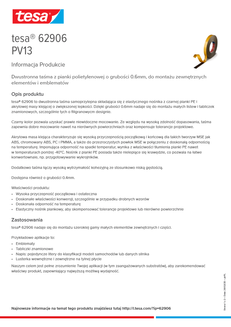 Product-information_tesa®-62906_pl-PL