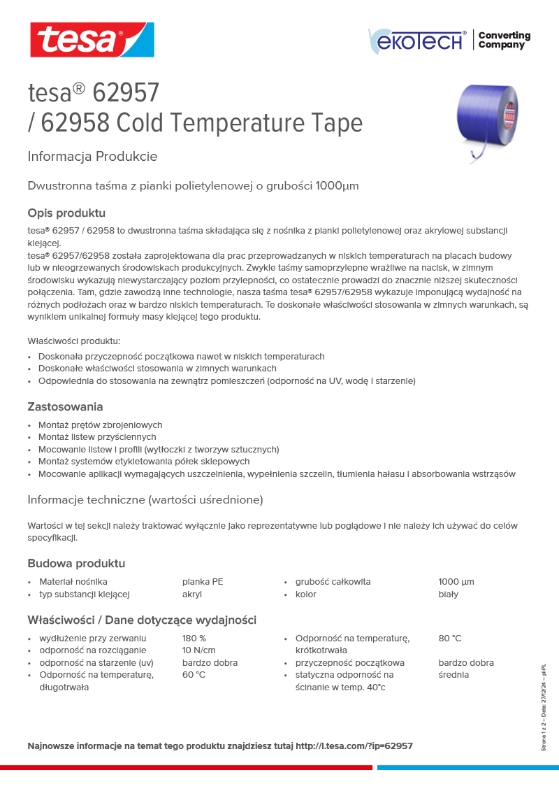 Product-information_tesa®-62957_pl-PL-ekotech