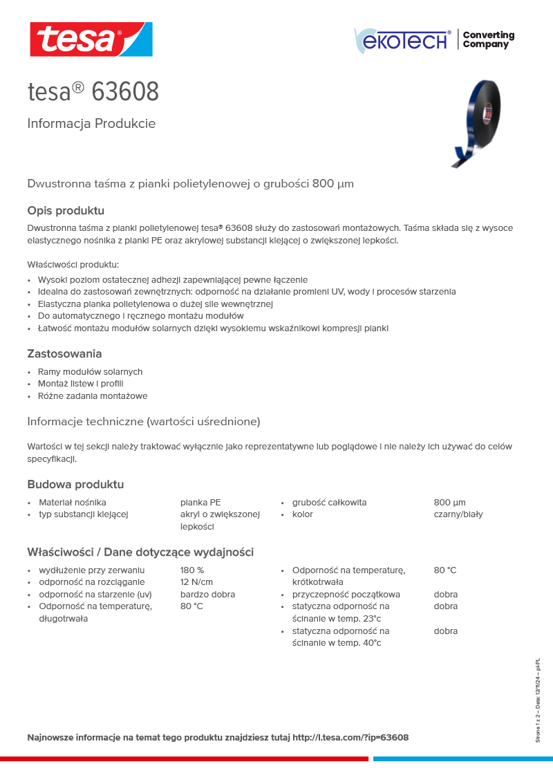 Product-information_tesa®-63608_pl-PL-ekotech