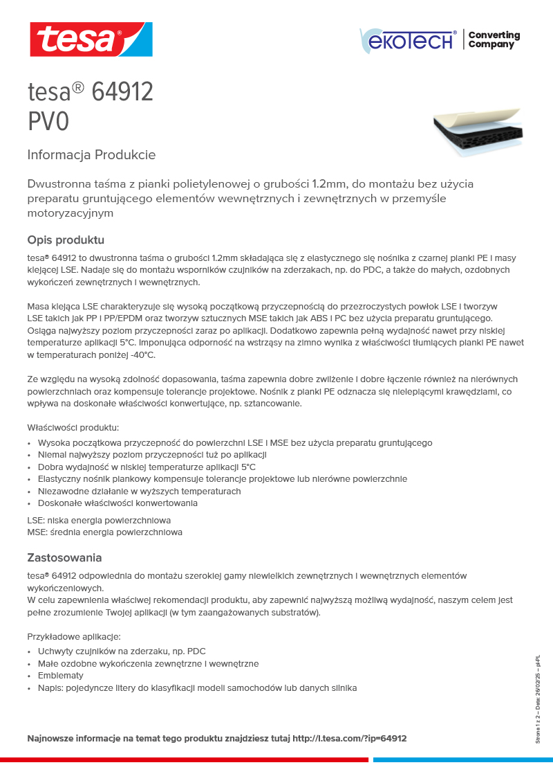 Product-information_tesa®-64912_pl-PL-ekotech