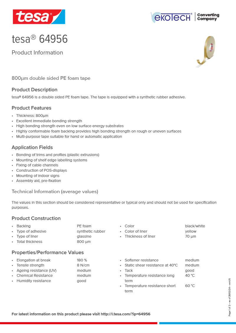 Product-information_tesa®-64956_en-ekotech