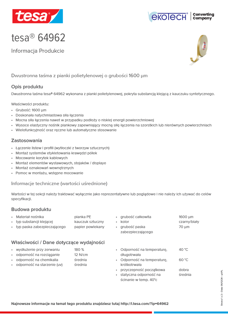 Product-information_tesa®-64962_pl-PL-ekotech
