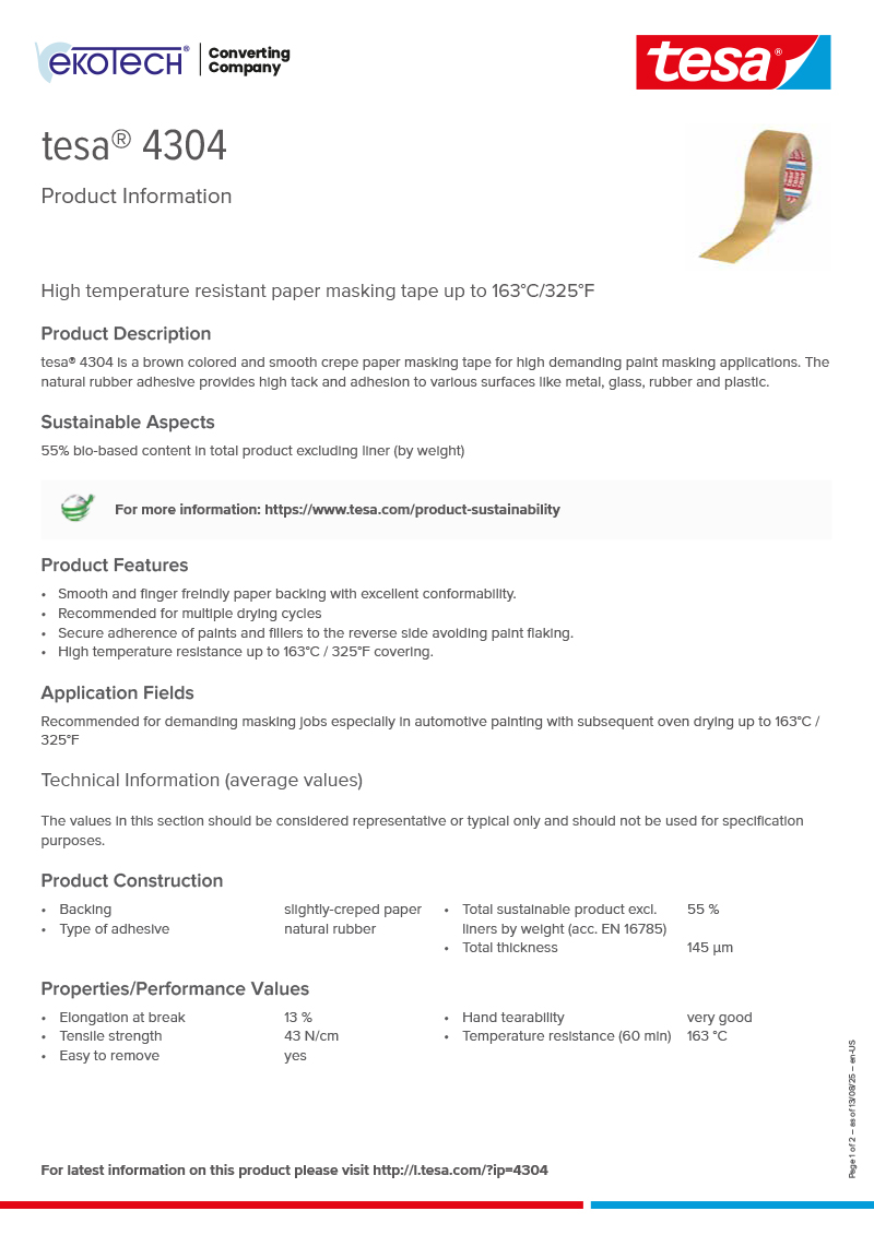 Product-information_tesa®-04304_en-ekotech