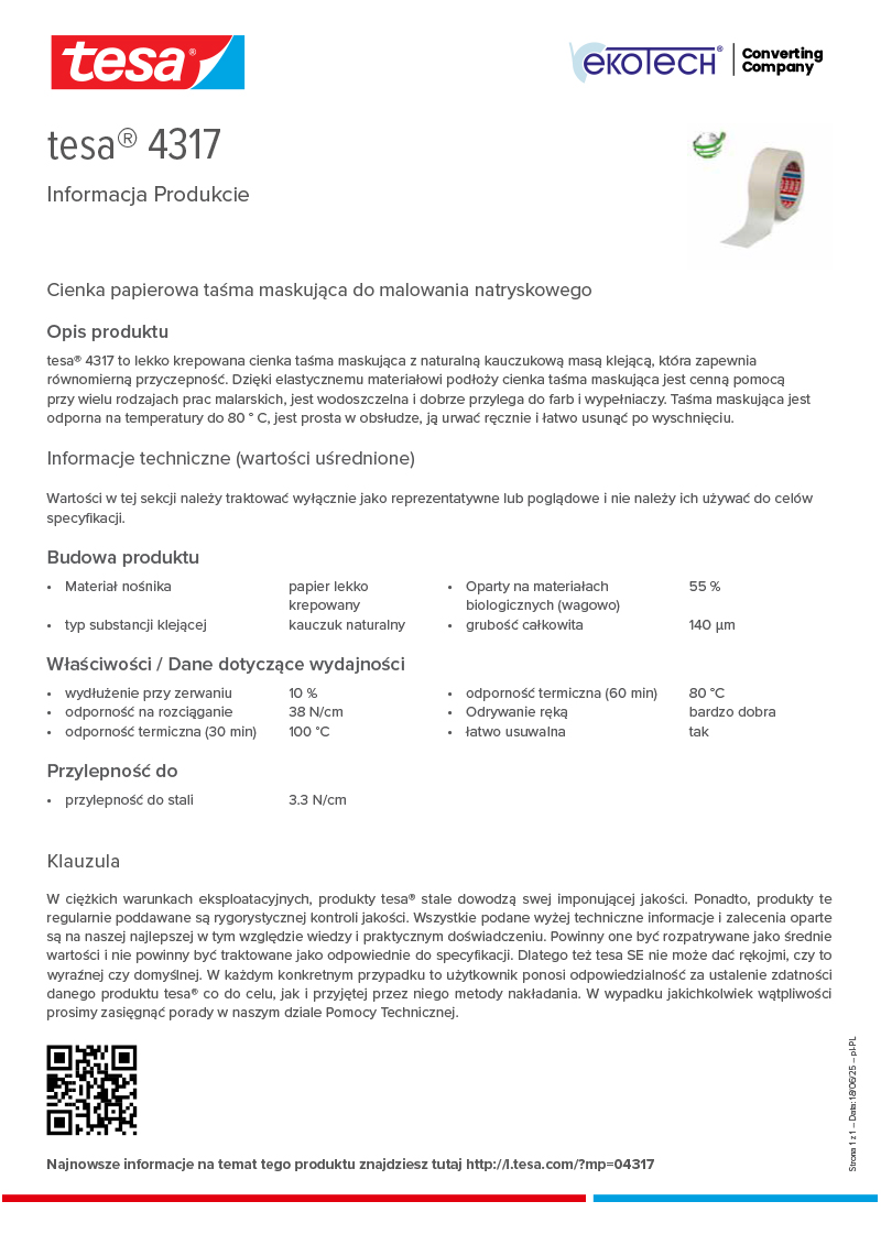 Product-information_tesa®-04317_pl-PL-ekotech