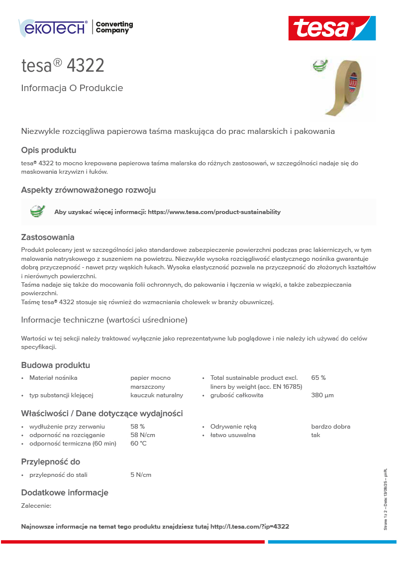Product-information_tesa®-04322_pl-PL-ekotech