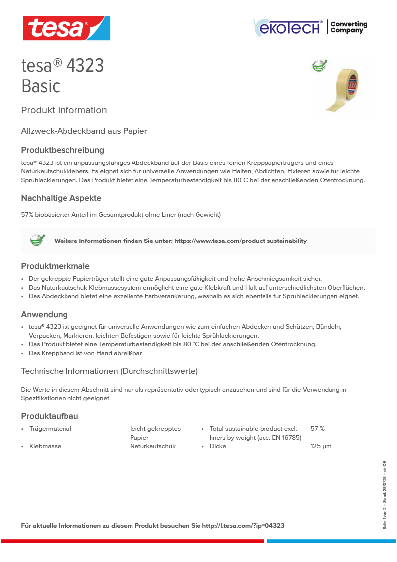 Product-information_tesa®-04323_de-DE-ekotech