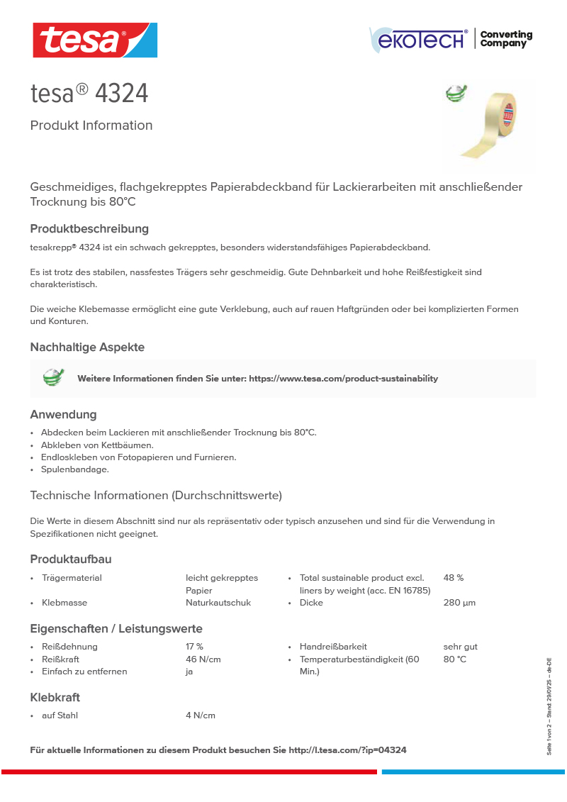 Product-information_tesa®-04324_de-DE-ekotech