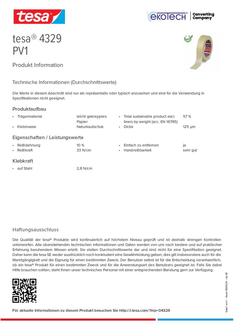 Product-information_tesa®-04329_de-DE-ekotech