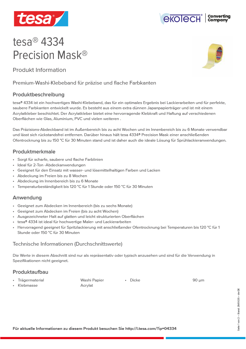 Product-information_tesa®-04334_de-DE-ekotech