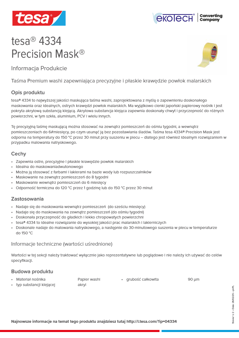 Product-information_tesa®-04334_pl-PL-ekotech