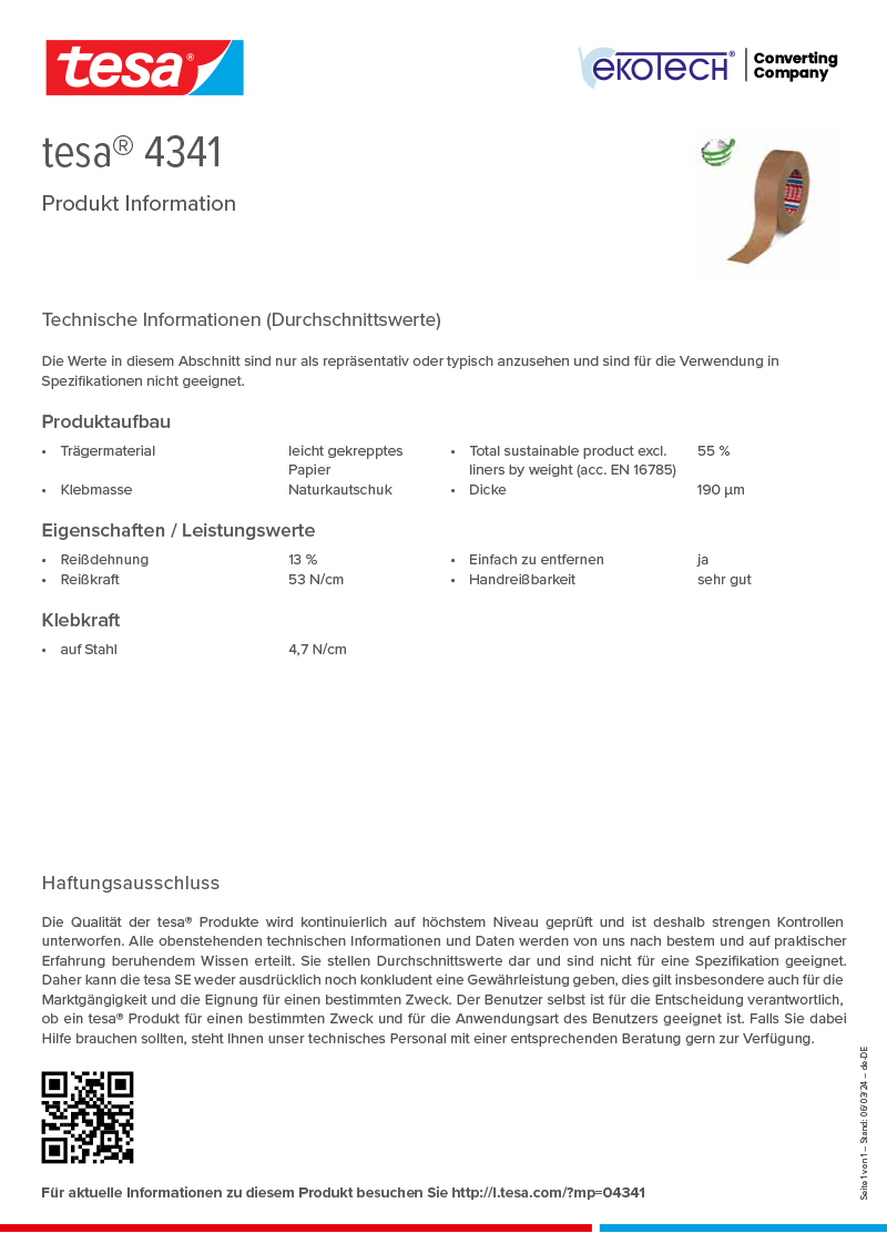Product-information_tesa®-4341_de-DE-ekotech