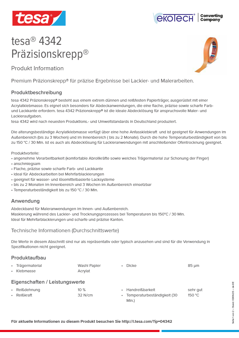 Product-information_tesa®-04342_de-DE-ekotech
