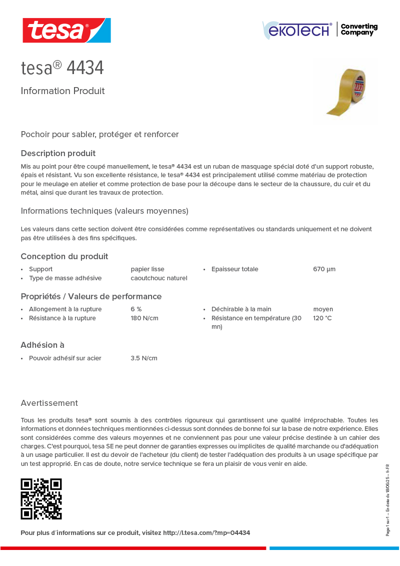 Product-information_tesa®-04434_fr-FR-ekotech