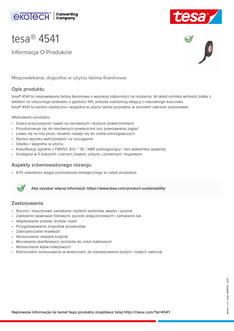 Product-information_tesa®-04541_pl-PL-ekotech
