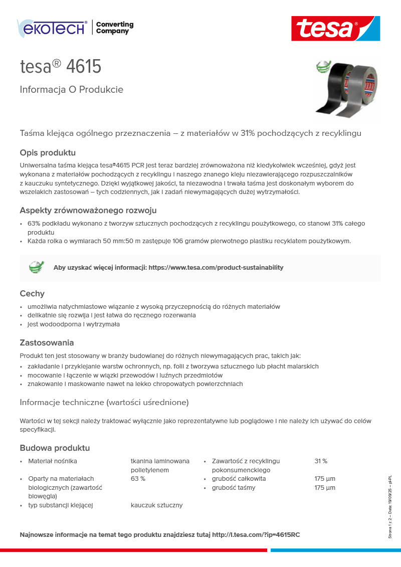 Product-information_tesa®-04615_pl-PL-ekotech